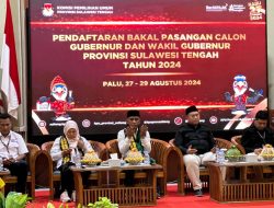 Dokumen Perbaikan Anwar-Reny Lengkap di KPU Sulteng, Ronald : Semua Berjalan Lancar
