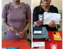 Dua Perempuan Ditangkap dengan Barang Bukti Sabu