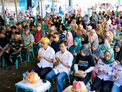 Anwar Hafid Perkuat Dukungan di Desa Persatuan Sejati, Jamin Lapangan Kerja dan Pengurangan Pengangguran