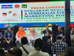 Relawan Transdata Deklarasikan Dukungan untuk Paslon Anwar -Reny di Pilgub Sulteng