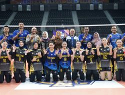 Tim Voli Putri Polda Sulteng Juara 3 Kapolri Cup, Kemenangan Gemilang atas Kalsel