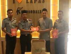 Lapas Kolonodale Terima Wakaf 100 Al-Quran untuk Pembinaan Warga Binaan