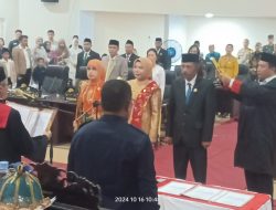 DPRD Morowali Utara Gelar Sidang Paripurna, Kukuhkan Pimpinan Baru Masa Jabatan 2024-2029