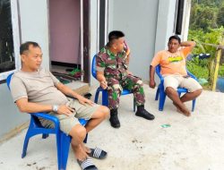 Babinsa di Morowali Utara Ajak Warga Jaga Kerukunan Jelang Pilkada
