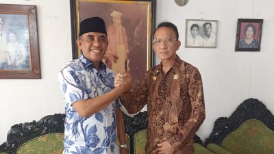 Cagub Anwar Hafid Silaturahmi dengan Keluarga Kerajaan Banggai
