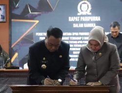 DPRD Sulbar Gelar Rapat Paripurna Persetujuan Tiga Ranperda Jadi Peraturan Daerah