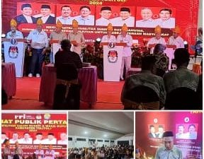 Debat Kandidat Calon Bupati dan Wakil Bupati Tolitoli Berlangsung Lancar, Empat Paslon Sampaikan Visi Misi