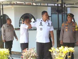 Kunjungan Kapolsek Petasia ke Lapas Kolonodale Pastikan Persiapan TPS Khusus untuk Pilkada di Morowali Utara