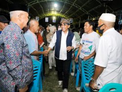 Kampanye Terbatas di Desa Bora, Paslon Anwar-Reny Dapat Dukungan Penuh Warga