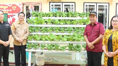Lapas Kolonodale Dukung Gerakan Makan Buah dan Sayur di Morowali Utara, Tampilkan Produk Pertanian Warga Binaan