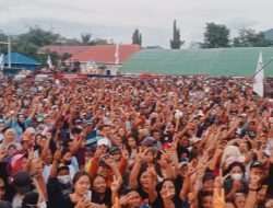 Kampanye Akbar Delis-Djira di Morowali Utara Dipadati Puluhan Ribu Pendukung