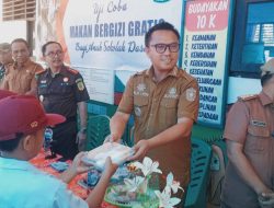 Morut Jadi yang Pertama di Sulteng: Uji Coba Program Makan Bergizi Gratis Dimulai di SDN Inpres Koya