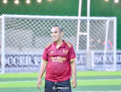 Striker The Rindy Cetak Hattrick, Jadi Penyelamat dalam Pertandingan Seru