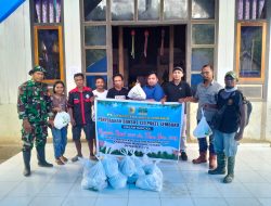 Manajemen PT LNM Bagikan Bingkisan Natal, Segera Beraktivitas Izin Usaha Perkebunan