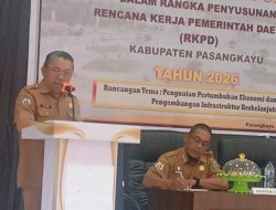 Sekda Buka Forum Konsultasi Publik RKPD Kabupaten Pasangkayu