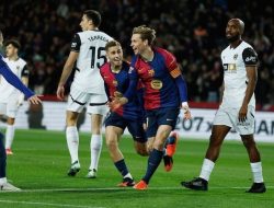 Barcelona Pesta Gol ke Gawang Valencia 7-1