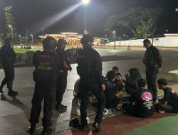 Polresta Palu Patroli di Lokasi Rawan Kejahatan, Cegah Geng Motor dan Tawuran