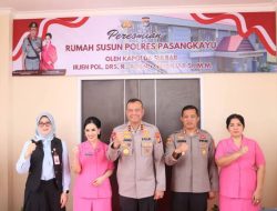 Wabup Pasangkayu Hadiri Peresmian Rusun Polres
