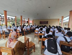 Pelajar SMKN 1 Diminta Pintar Bergaul Jauhi Narkoba, Polres Pasangkayu : Merusak Masa Depan!