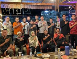 Polres Donggala Buka Puasa Bersama Wartawan, Anto Jabir Ikut Salam Presisi