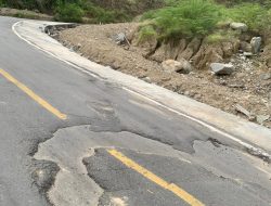 Proyek Penanganan Longsoran Ruas Jalan Ogoamas-Tonggolobibi Dapat Sorotan, Kualitas Pekerjaan Dipertanyakan?
