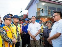 Tinjau Banjir Morut, Gubernur Sulteng Dorong Pembangunan Tanggul Sungai La’a