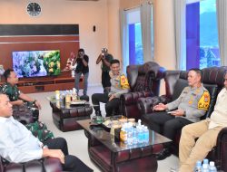 Pangdam dan Kapolda Bertemu, TNI-Polri Satu Komando Jaga Sulteng Aman