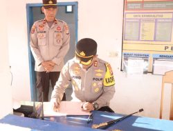 Kapolres Pasangkayu Cek Pos Pelayanan di Perbatasan Sulbar-Sulteng