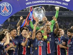 PSG Angkat Trofi Liga Champions Pertama, Akhiri Penantian Panjang di Allianz Arena