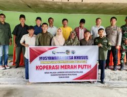 Palasa Lambori Lahirkan Koperasi Merah Putih, Tonggak Baru Kemandirian Ekonomi Desa