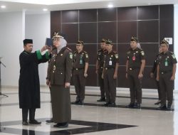 Plt. Kajati Sulteng Lantik Andi Renny Rummana sebagai Kajari Donggala, Tekankan 5 Fokus Penegakan Hukum