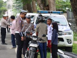 Ratusan Pelanggaran Ditindak di Hari Keenam Operasi Patuh Tinombala 2025 di Donggala