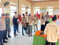 Pemilihan PAW Kepala Desa Bahodopi, Polsek Bahodopi Kawal Ketat Jalannya Demokrasi