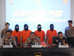 Polres Donggala Ungkap Tiga Kasus Narkotika di Sojol Balukang dan Riopakava, Tegaskan Komitmen Berantas Peredaran Barang Haram