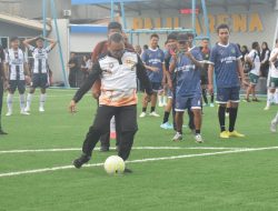 Gawang Dikawal Ikbal Borman Jadi Primadona di Laga Adhyaksa Mini Soccer 2025, Kiper Forwaka Sulteng Tuai Pujian
