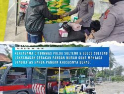 Ditbinmas Polda Sulteng Gelar Distribusi Dan Penjualan Beras SPHP