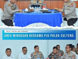 Dit Bimas Polda Sulteng Hadiri Aniv Mingguan