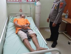 Polres Parigi Moutong Peduli, Fasilitasi Tahanan Sakit Jalani Perawatan Medis di RSUD
