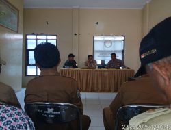 Rapat Lintas Sektoral Kecamatan Moutong Bahas Terkait Edaran Bupati Parimo