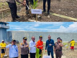 Wakapolres Parimo Hadiri Zoom Meeting Penanaman Pohon Kelapa Serentak