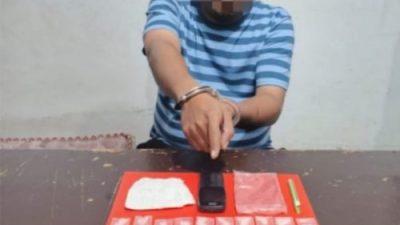 Satresnarkoba Polres Parimo Bekuk Pria Membawa Sabu 32,33 Gram Di Tomini