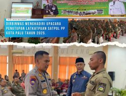 Kombes Pol Dr. Sirajuddin Ramly Hadiri Upacara Penutupan Penutupan Latkatpuan Satpol PP Kota Palu