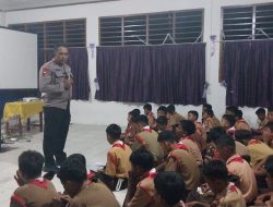 Kasub Sektor Mepanga Ipda Yayang Luki : Jadikan Pramuka Sebagai Wadah Untuk Membentuk Karakter