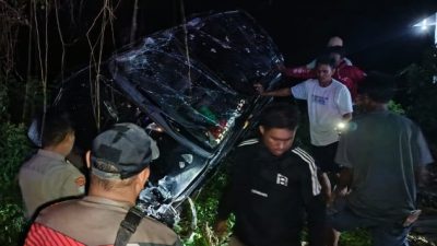 Pasangan Suami Istri di Batui Alami Luka Berat Akibat Tabrakan dengan Mobil Diduga Mabuk Miras
