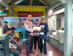Salurkan 40 Paket Beras dan Sosialisasi Bahaya, Dampak & Larangan Illegal Fishing di Teluk Tomini,Sat Polairud Polres Parigi Moutong Ajak Nelayan & pelaku Illegal Fishing Jadi Mitra Bahari