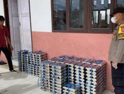 Polsek Banawa Selatan Kawal Penyaluran 995 Porsi Program Makan Bergizi Gratis ke Sembilan Sekolah