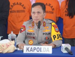 Belum Lama Menjabat Kapolda Sulteng Pecahkan Rekor Tertinggi Ungkap 60 Kilogram Sabu