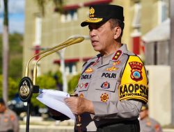 Kapolda Sulteng Pimpin Apel Operasi Lilin Tinombala 2025, Tegaskan Kesiapan Pengamanan Natal dan Tahun Baru