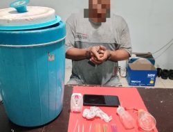 Gagalkan Peredaran Sabu, Polisi Amankan Babuk Satu Termos Dan Beberapa Yang di Duga Perlengkapan Hisap Sabu