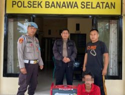 Polsek Banawa Selatan Amankan Terduga Pencuri Genset Masjid Al Jabar